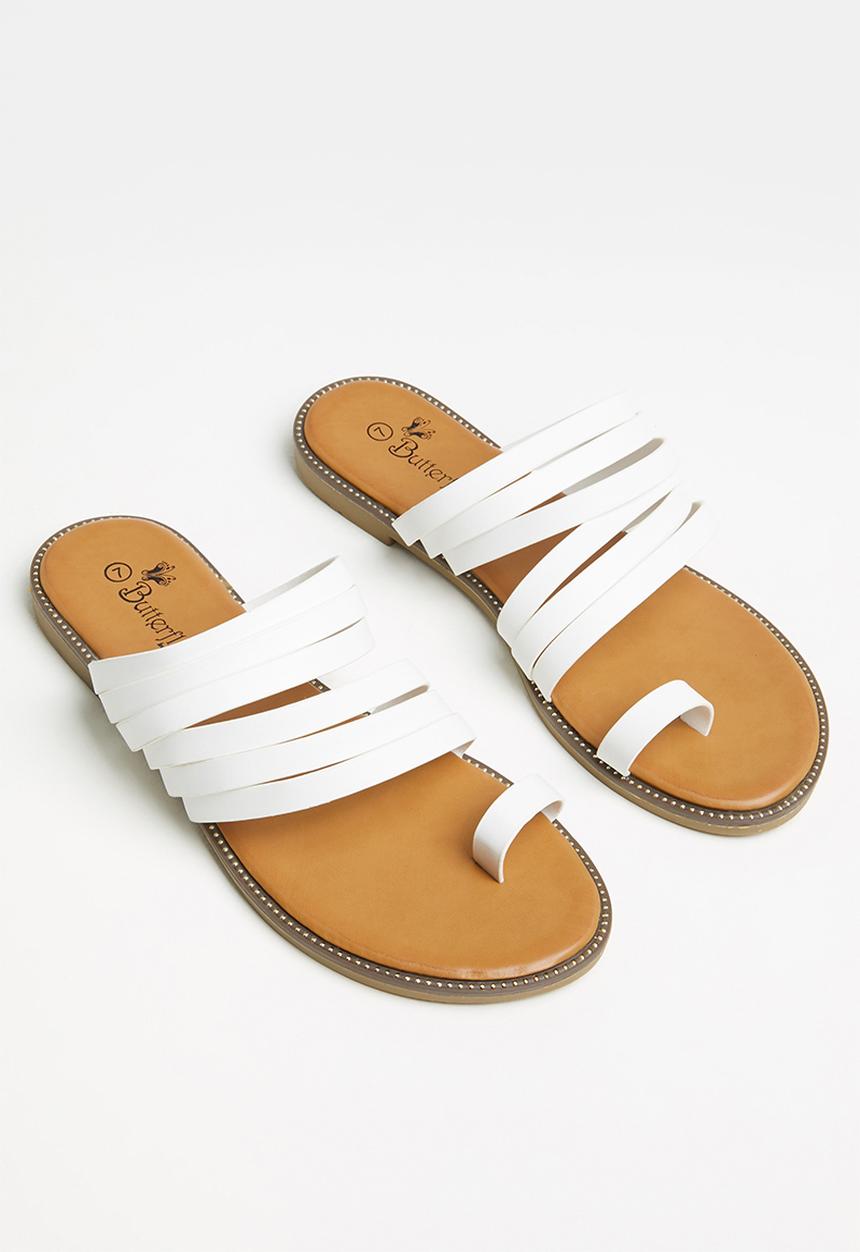 Butterfly Feet - Frost 3 sandal - white