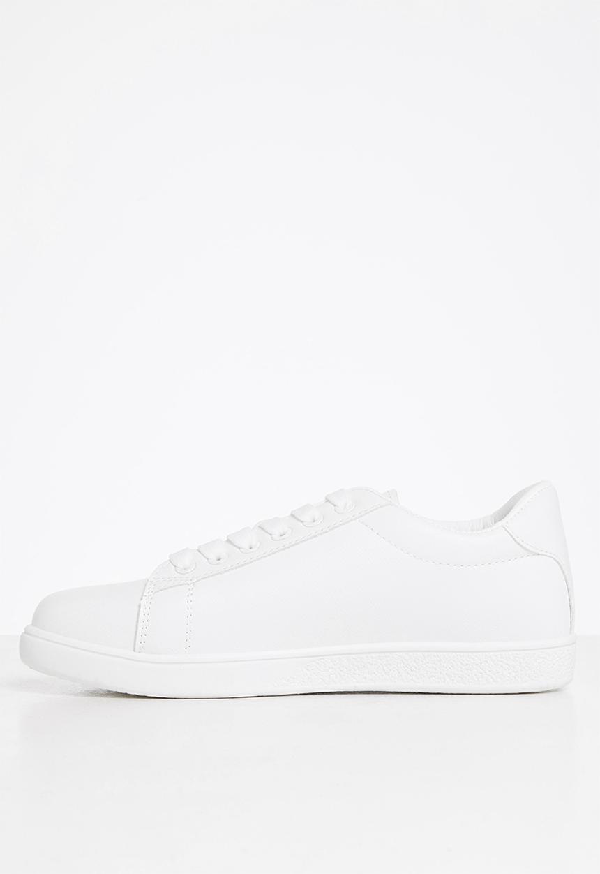 dailyfriday - Shelly side detail sneakers - white