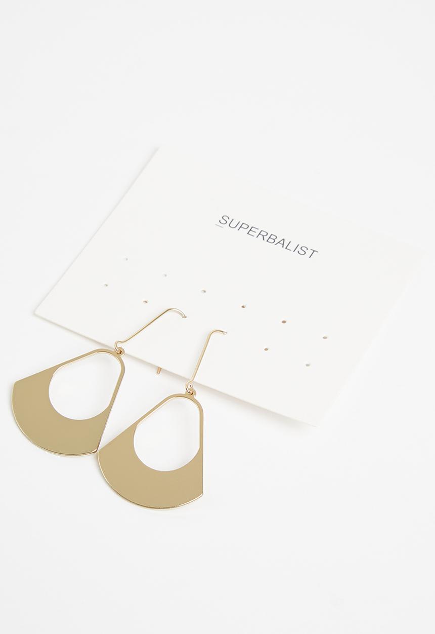 Superbalist - Ashlyn statement earrings - gold