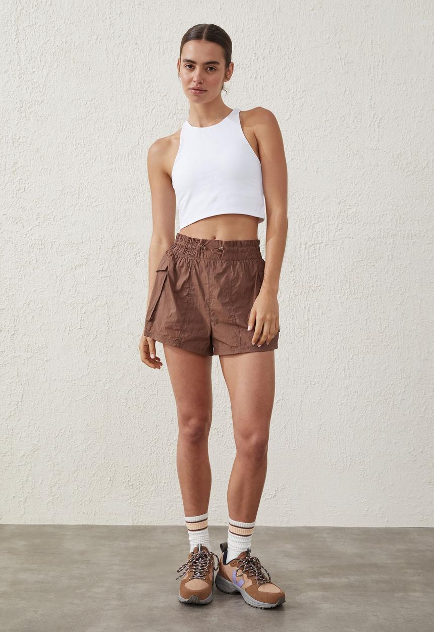 Cotton On - Hiking explorer short - cedar brown