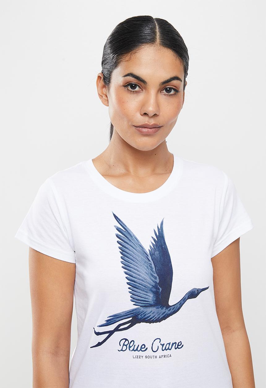 Lizzy - Airia short sleeve tee - white