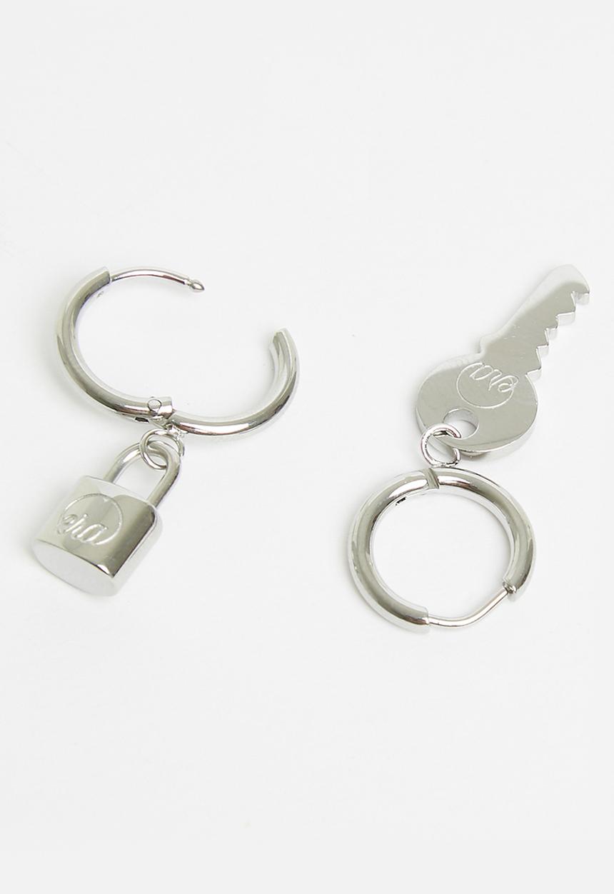 ERA by DJ Zinhle - Unlocked earrings - silver