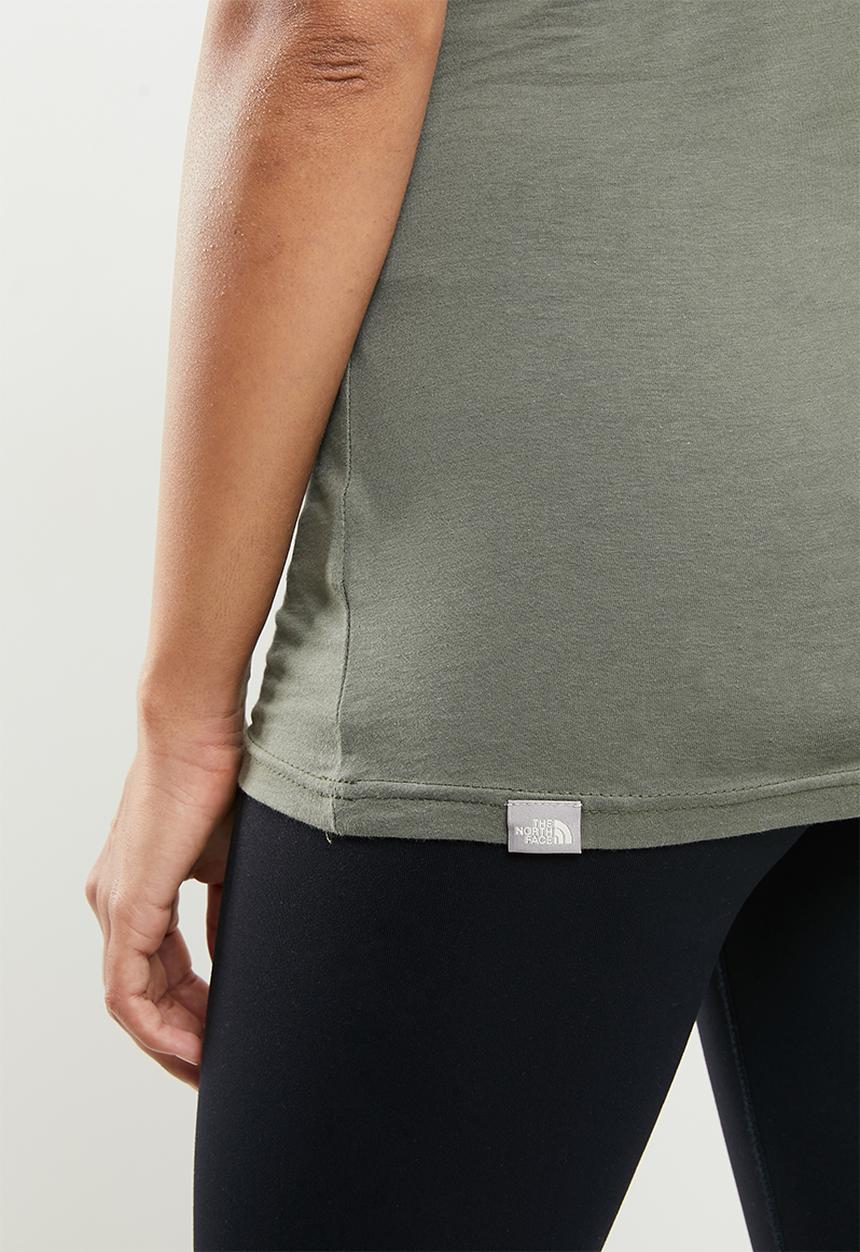 The North Face - W short sleeve simple dome tee - thyme