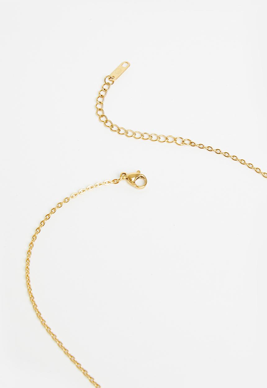 ERA by DJ Zinhle - Rose pendant necklace - gold