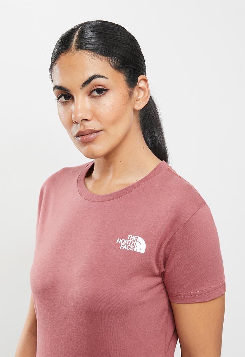 The North Face - W short sleeve graphic tee - wild ginger