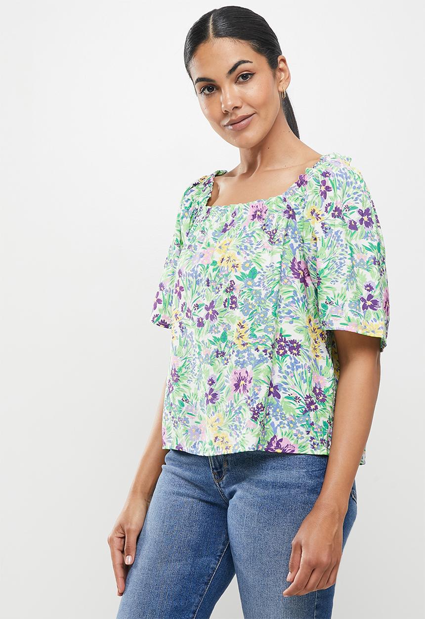 Jacqueline de Yong - Bertha 2/4 top - cloud dancer