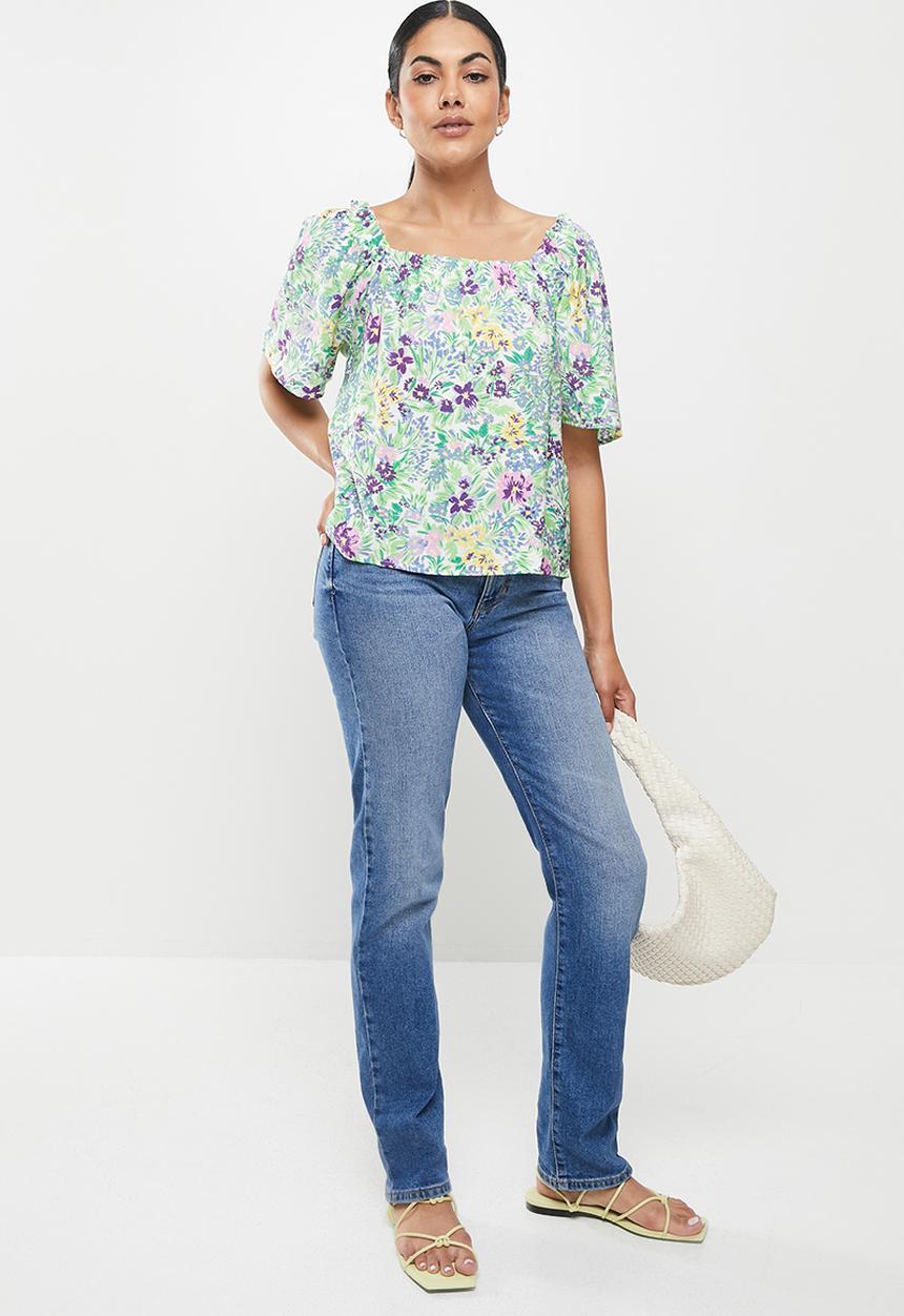 Jacqueline de Yong - Bertha 2/4 top - cloud dancer