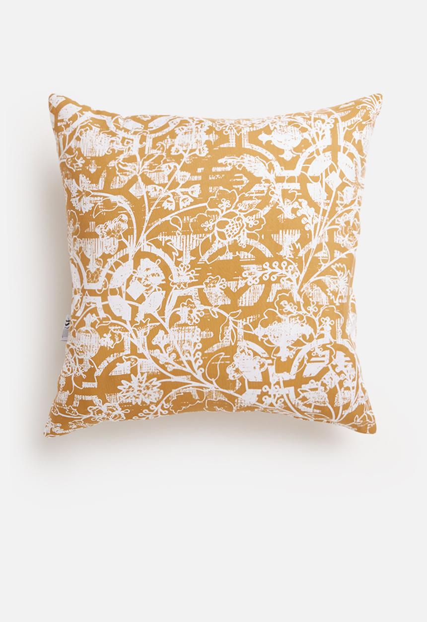 Sixth Floor - Elle cushion cover - mustard