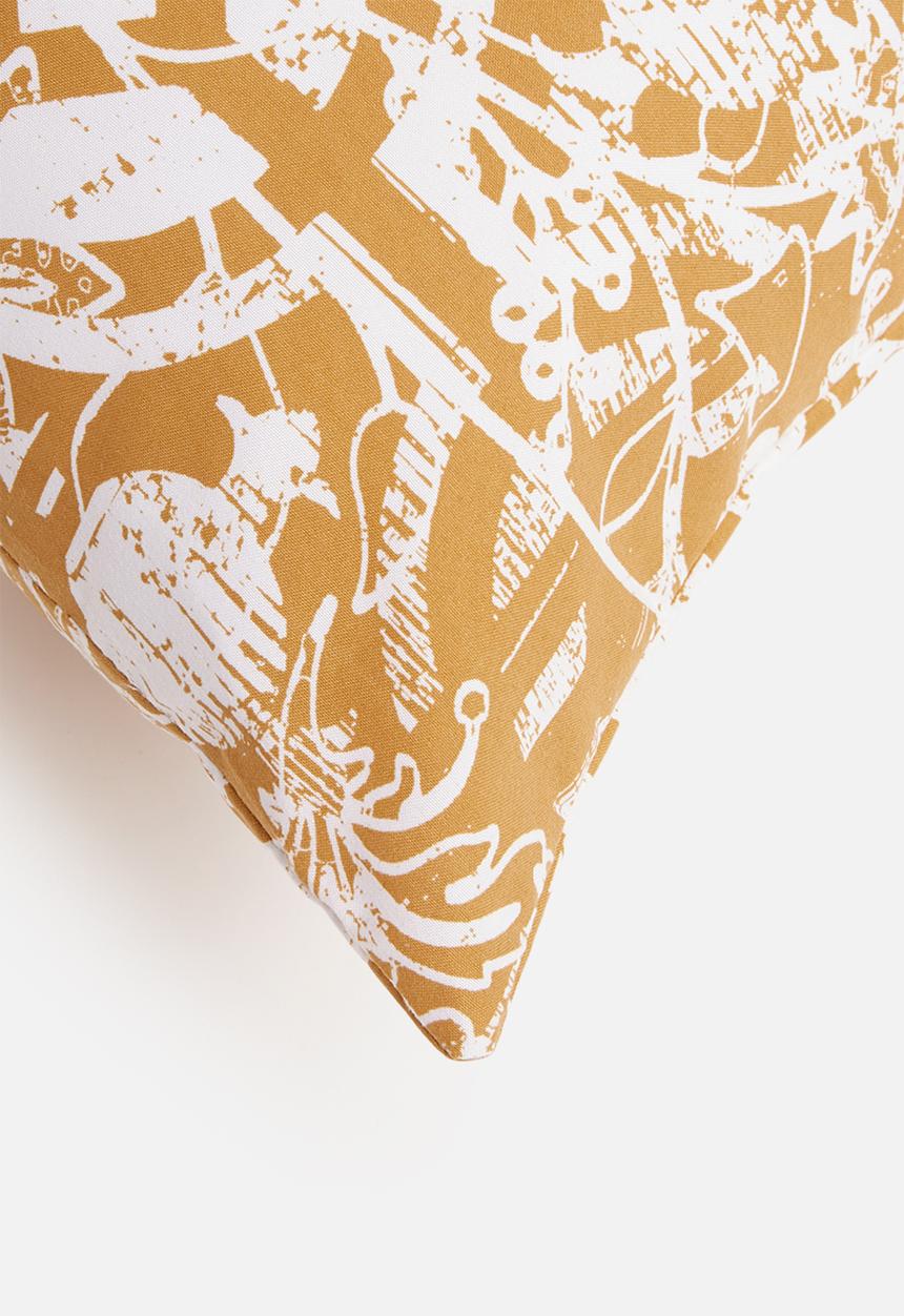 Sixth Floor - Elle cushion cover - mustard