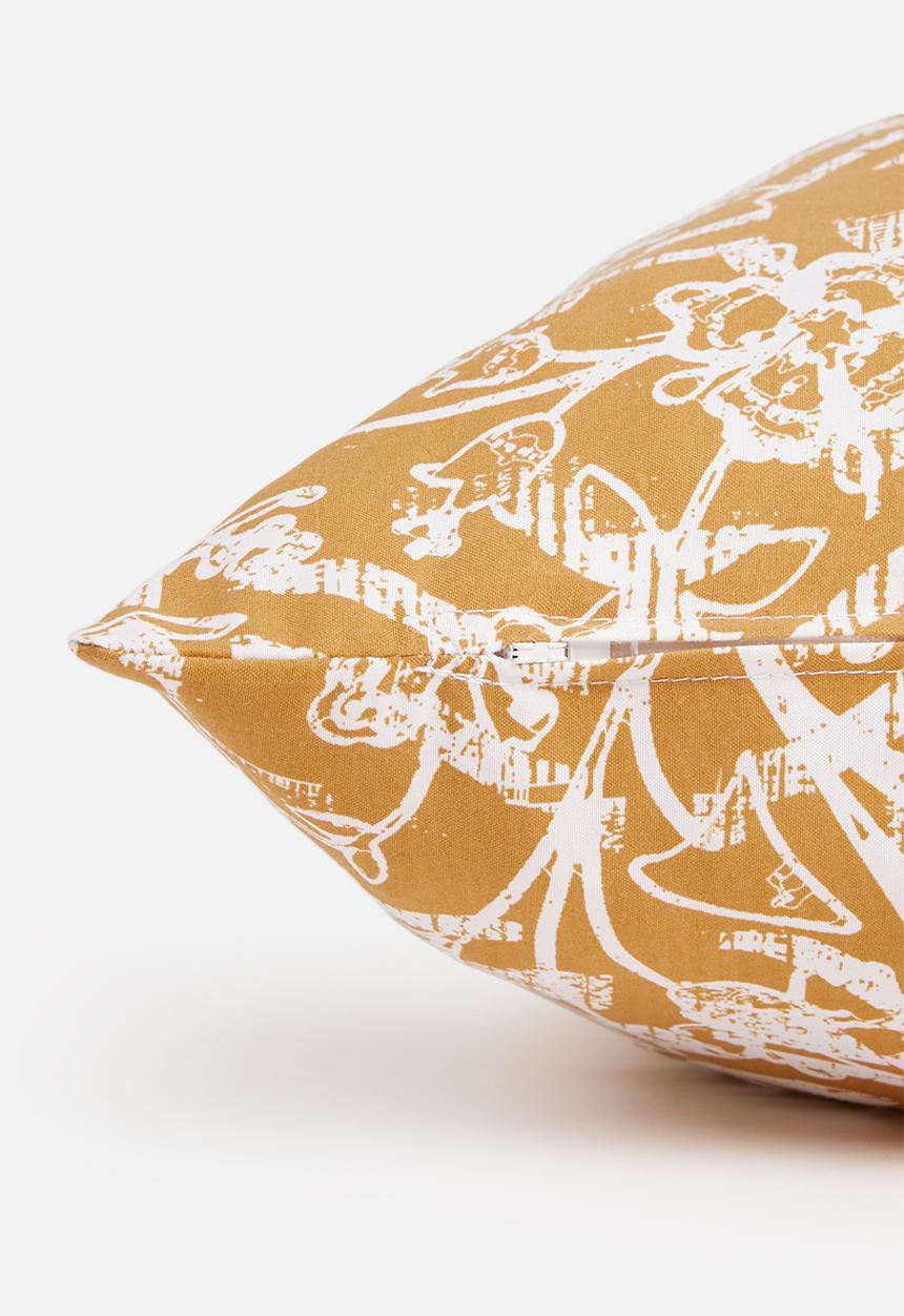 Sixth Floor - Elle cushion cover - mustard