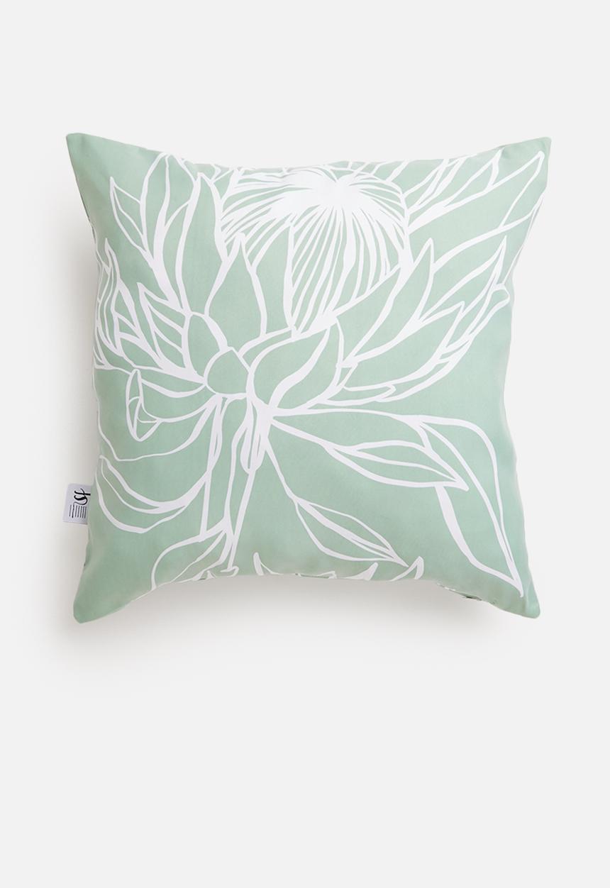 Sixth Floor - Thea cushion cover - smoke green