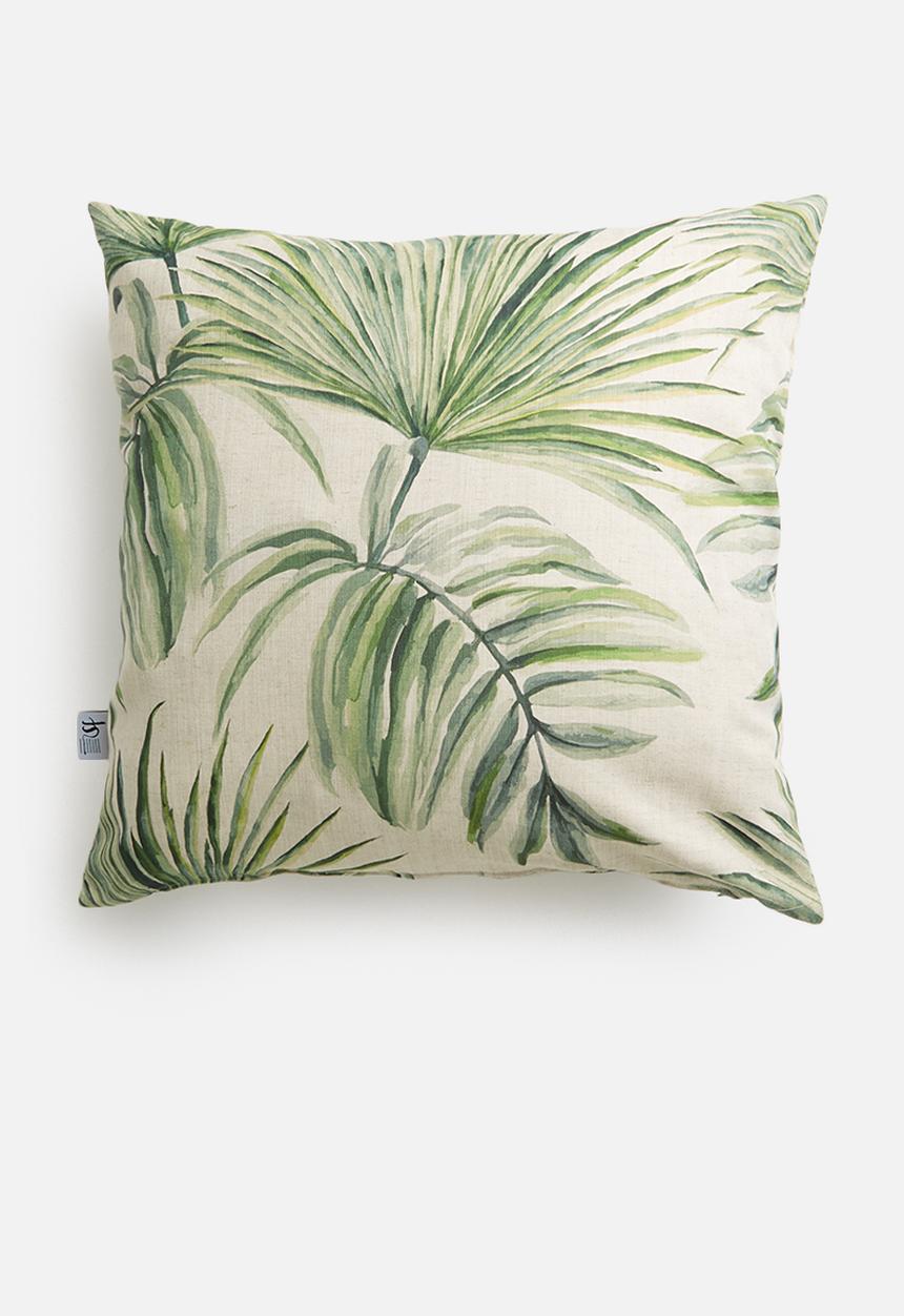 Sixth Floor - Bogota outdoor cushion cover - green