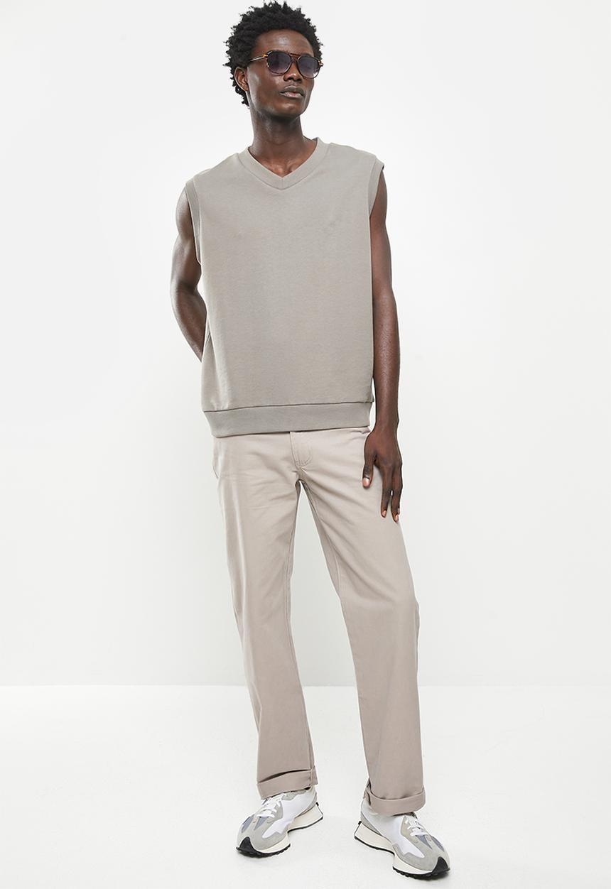 SOVIET - M Voyager 5 pocket chino - stone