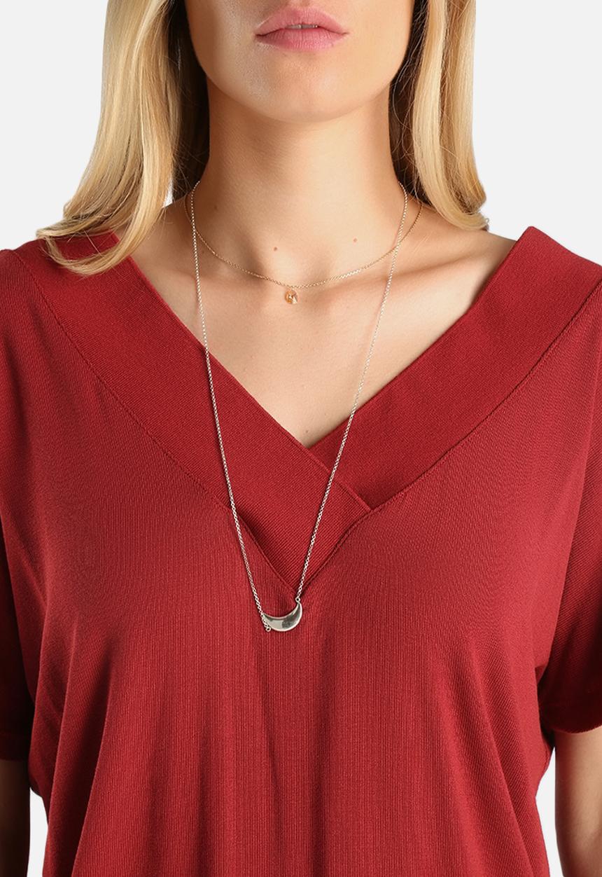 Vero Moda - Busy Rib V-Neck Top
