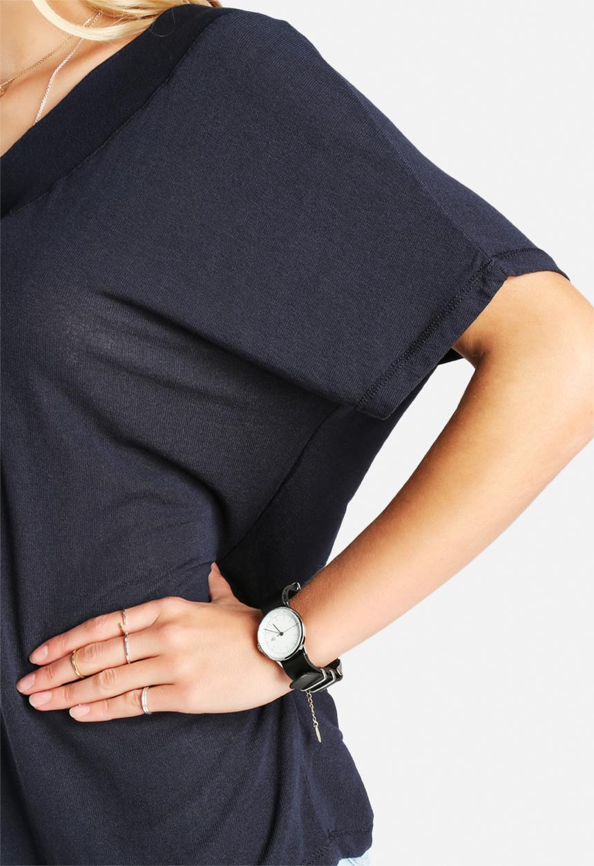 Vero Moda - Busy Rib V-Neck Top