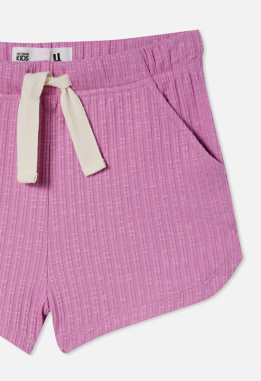 Cotton On - Gianna knit short - purple paradise