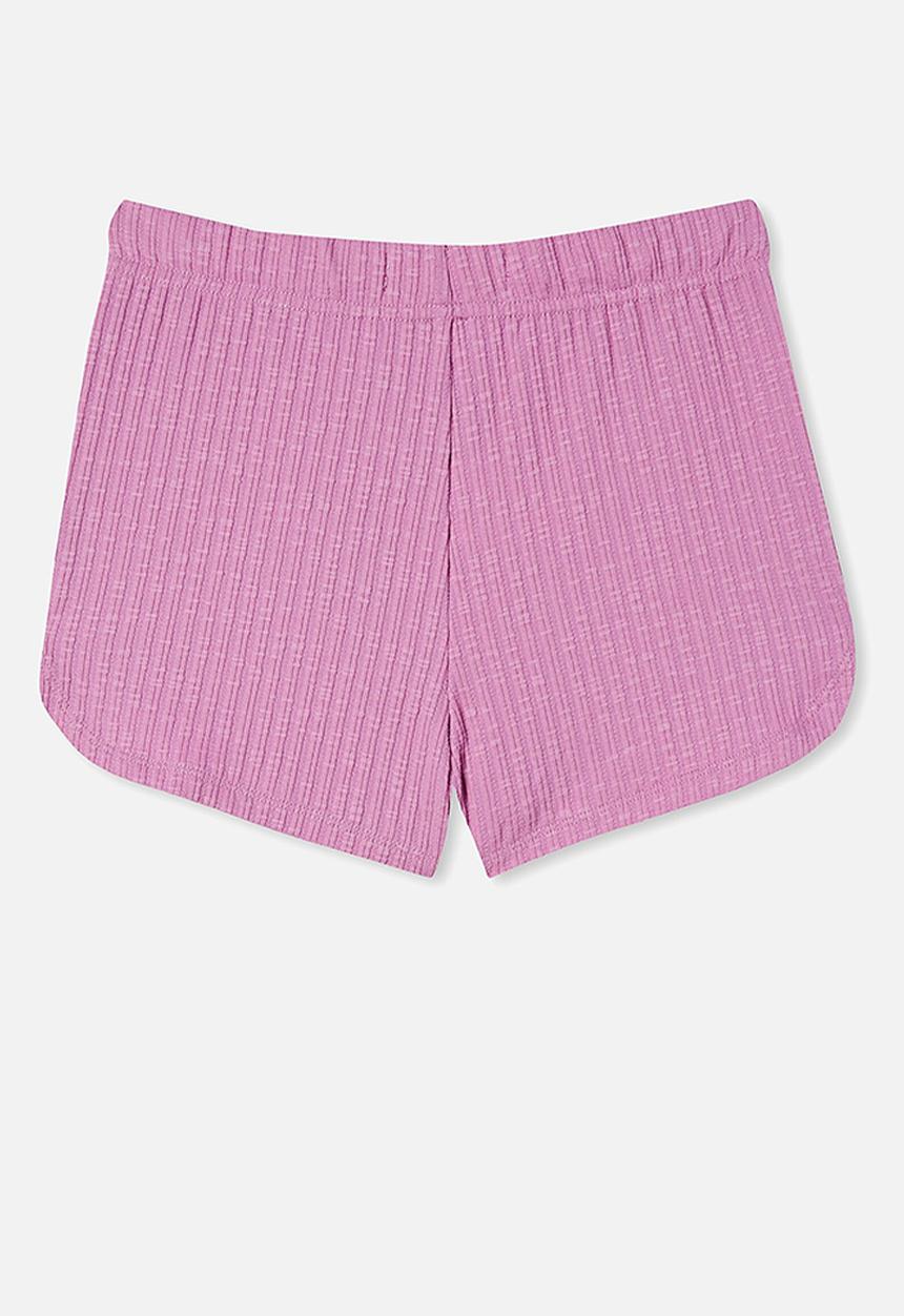 Cotton On - Gianna knit short - purple paradise