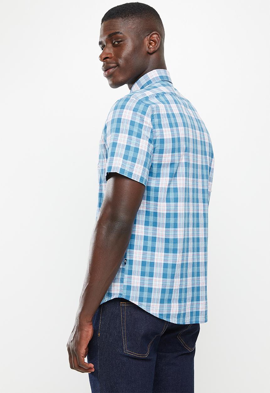 Nautica - Nautica short sleeve check shirt - undercurrent