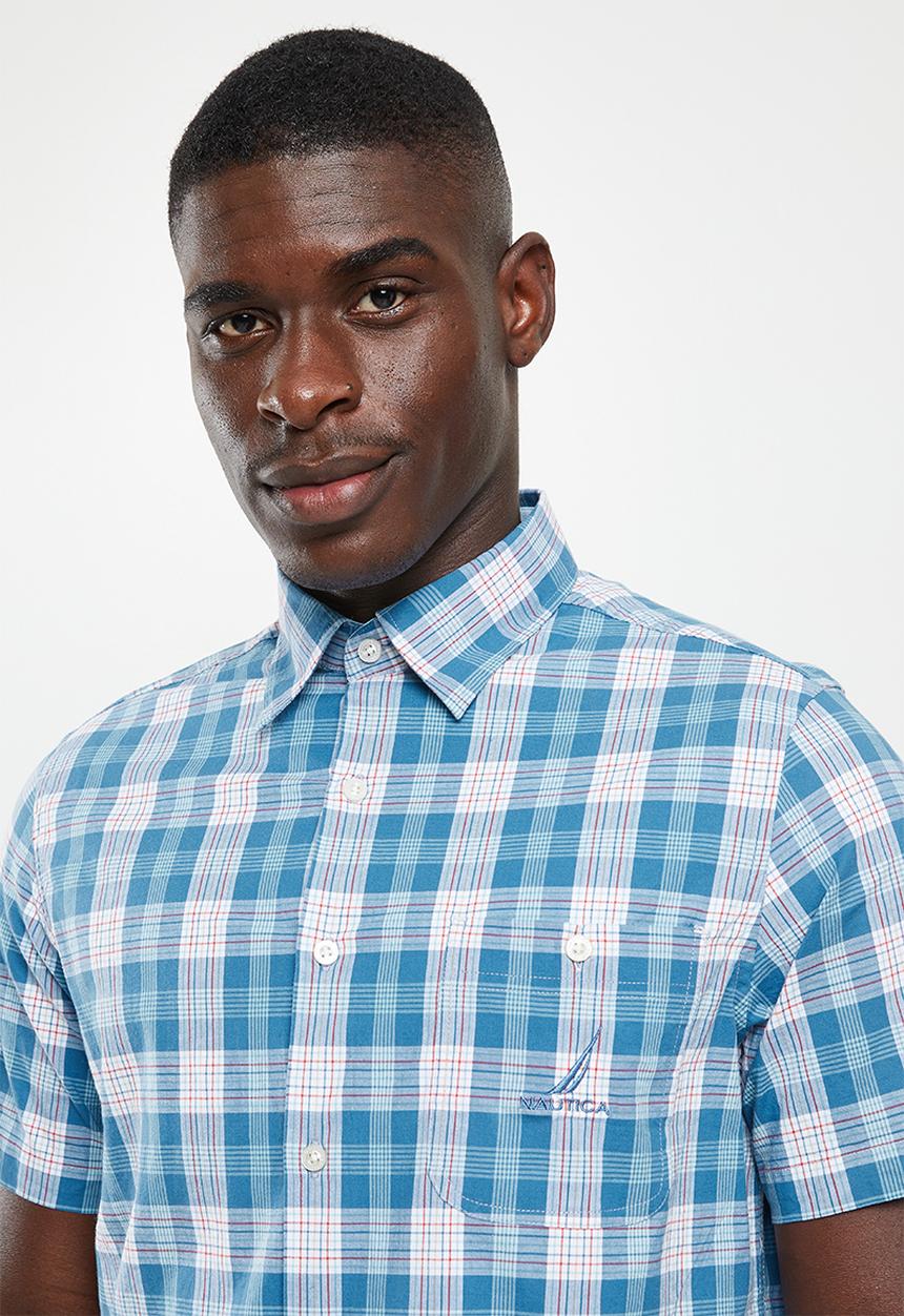 Nautica - Nautica short sleeve check shirt - undercurrent