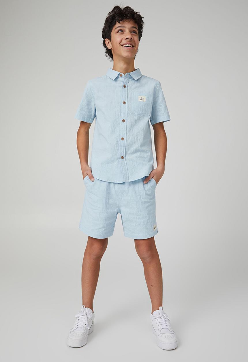 Cotton On - St tropez short - frosty blue wash