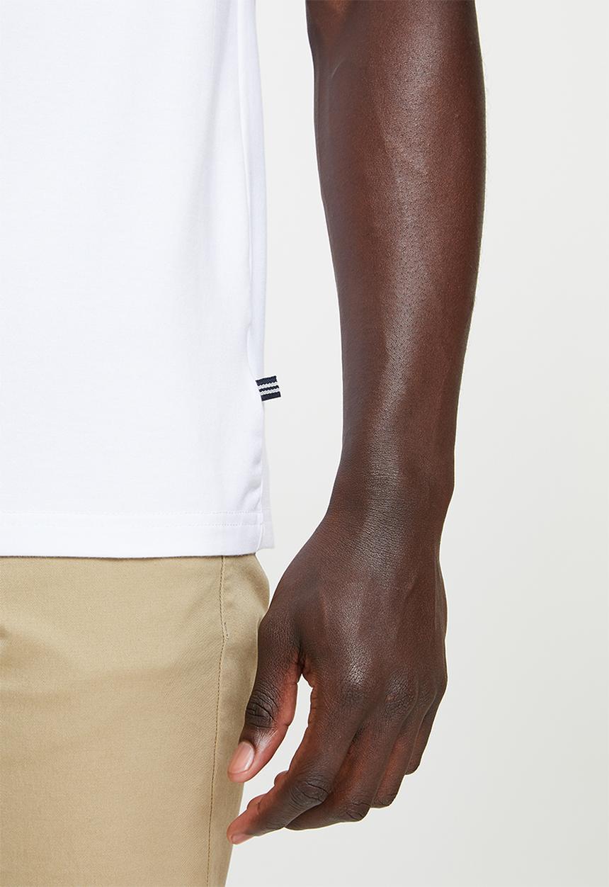 Nautica - Beck short sleeve T-shirt - white