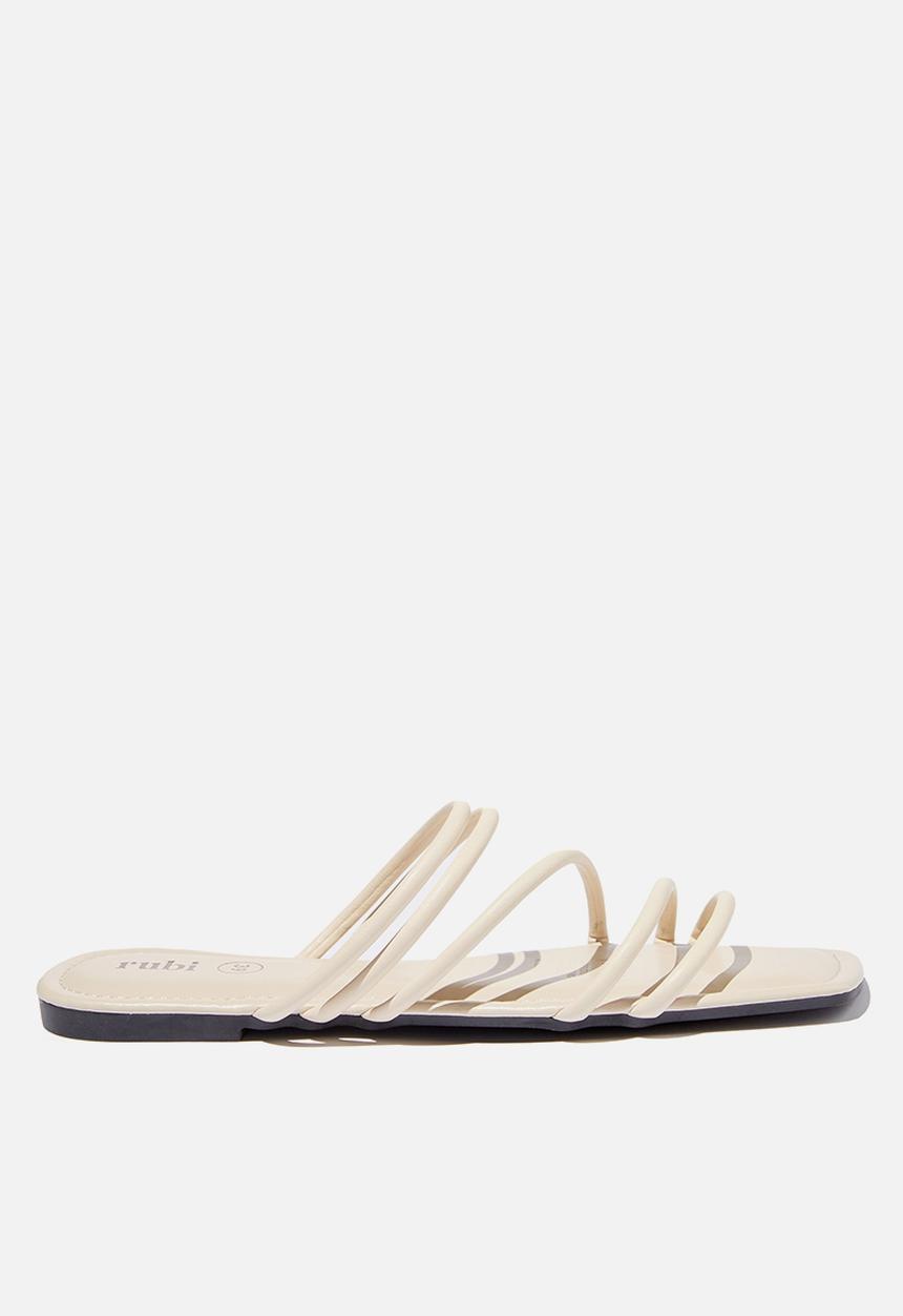 Cotton On - Frankie strappy slide - ivory pu