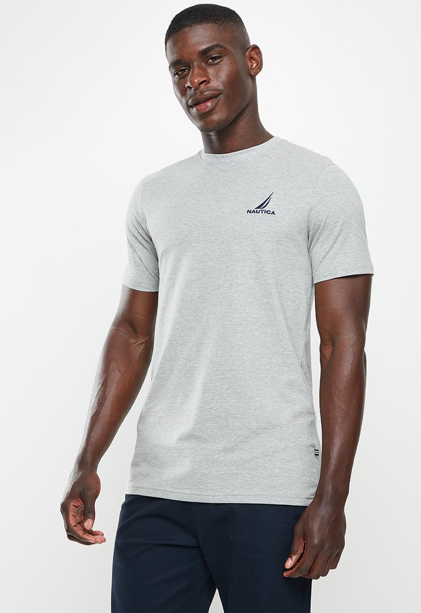 Nautica - Beck short sleeve T-shirt - grey melange