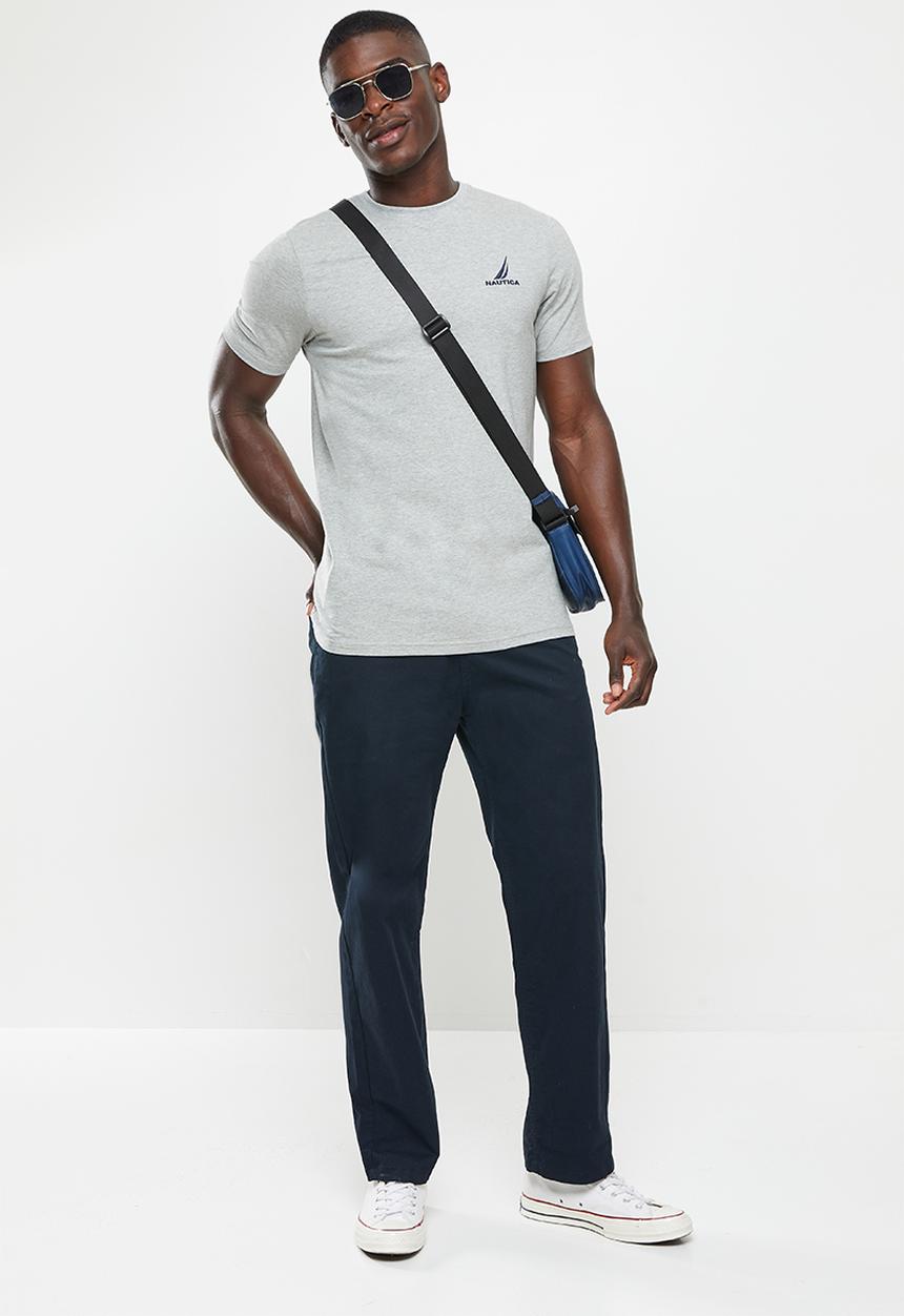 Nautica - Beck short sleeve T-shirt - grey melange
