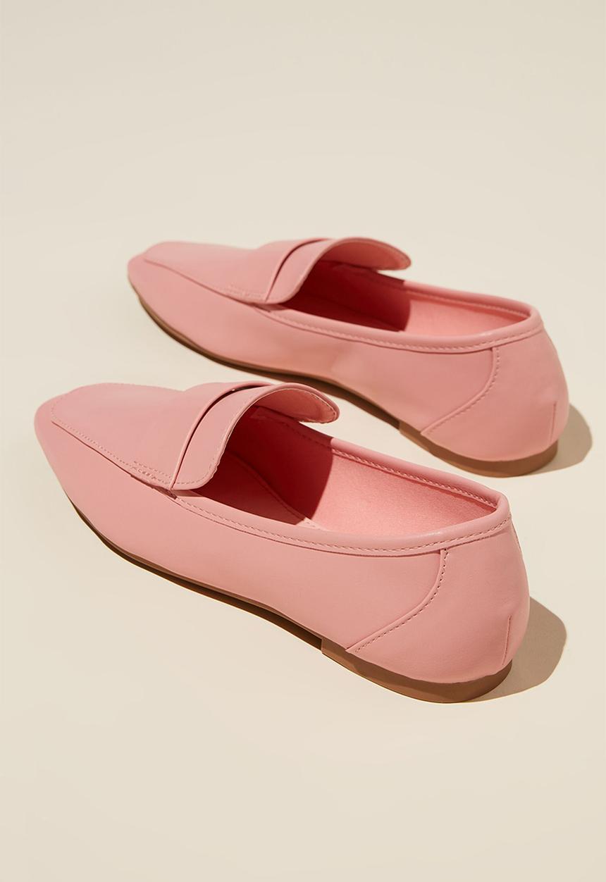 Cotton On - Classic slim loafer - dusty blush