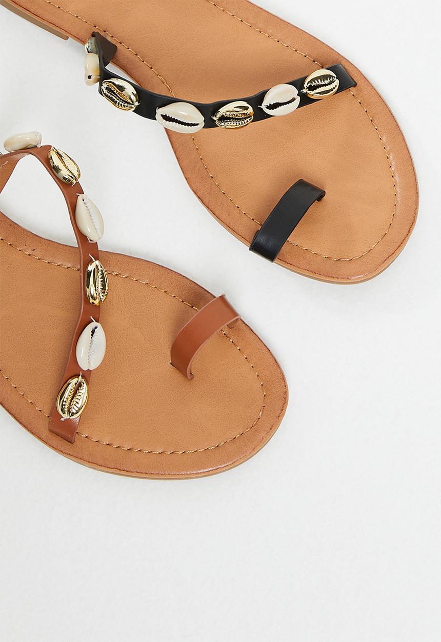 Madison® - Carsyn toe post sandal - tan