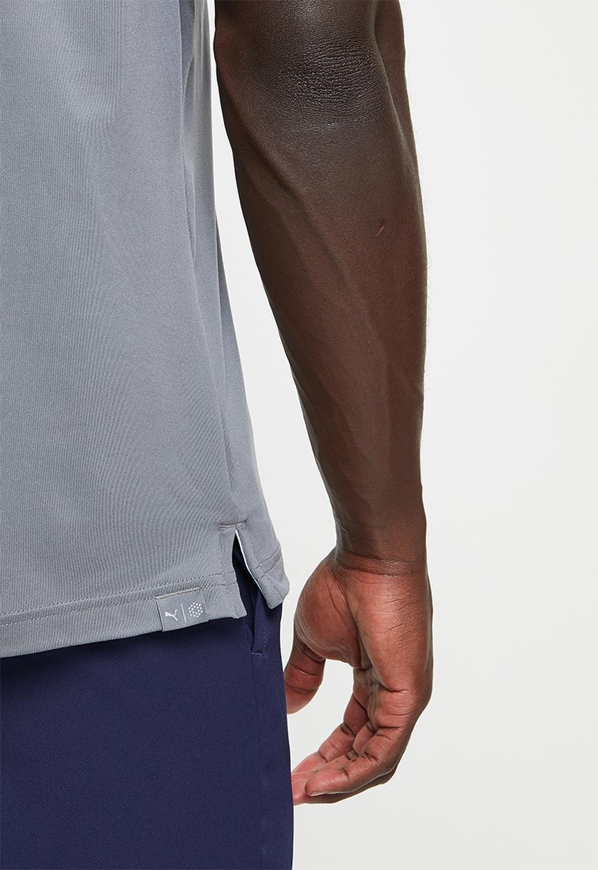 PUMA - Cloudspun highway golf polo - navy  & quiet shade