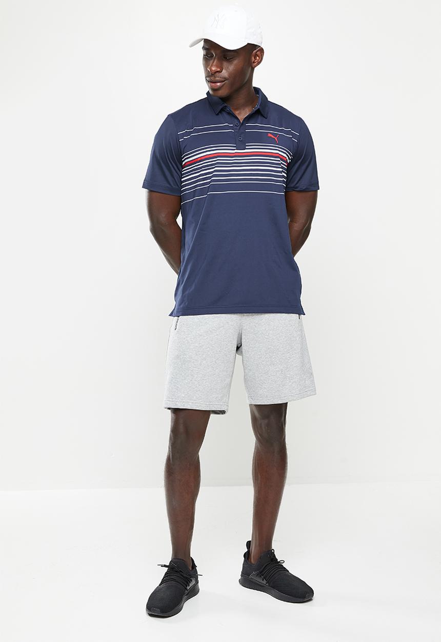 PUMA - Mattr canyongolf polo - navy  & ski patrol