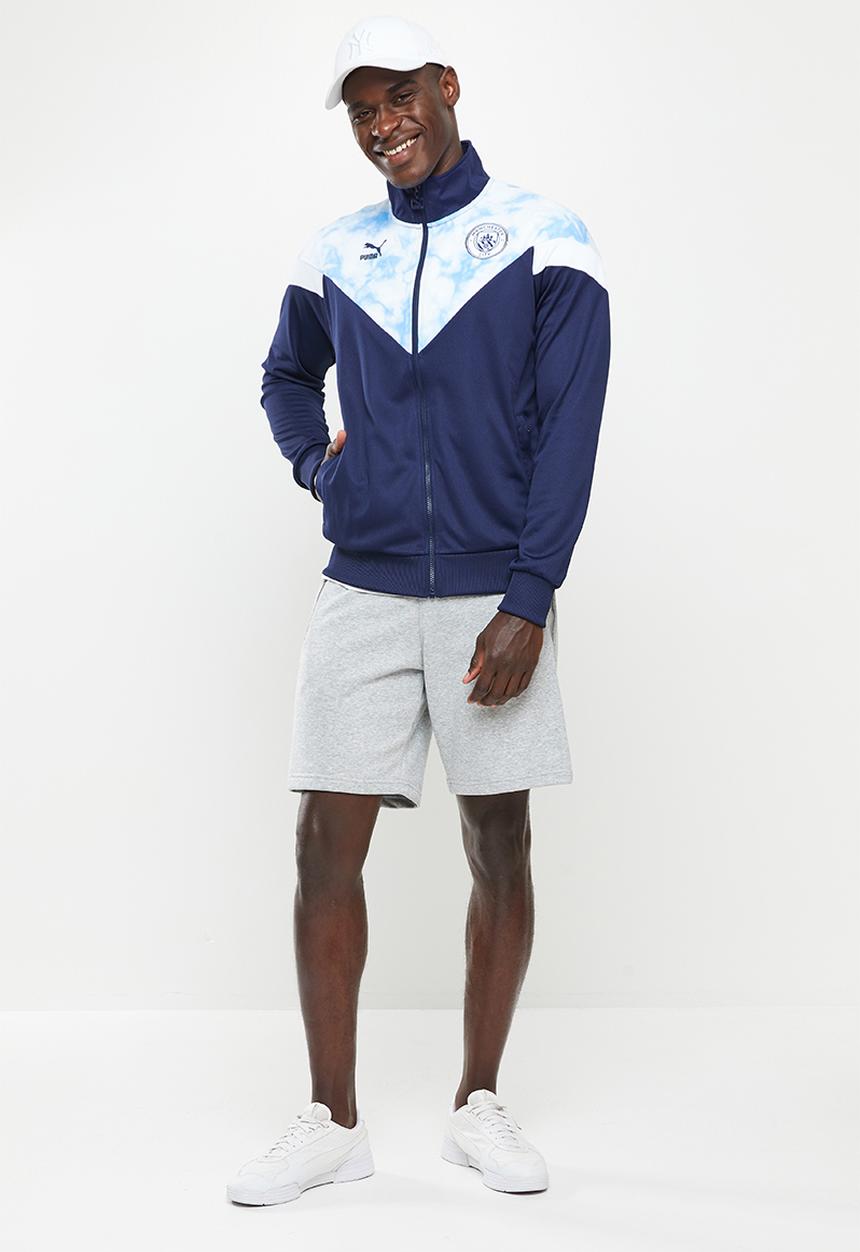 PUMA -  Manchester City iconic MCS track jacket - peacoat & puma white
