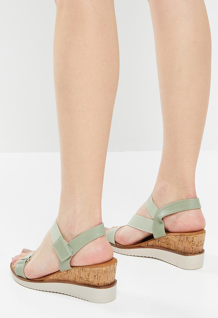 Butterfly Feet - Bellaire 3 wedge heel - mint