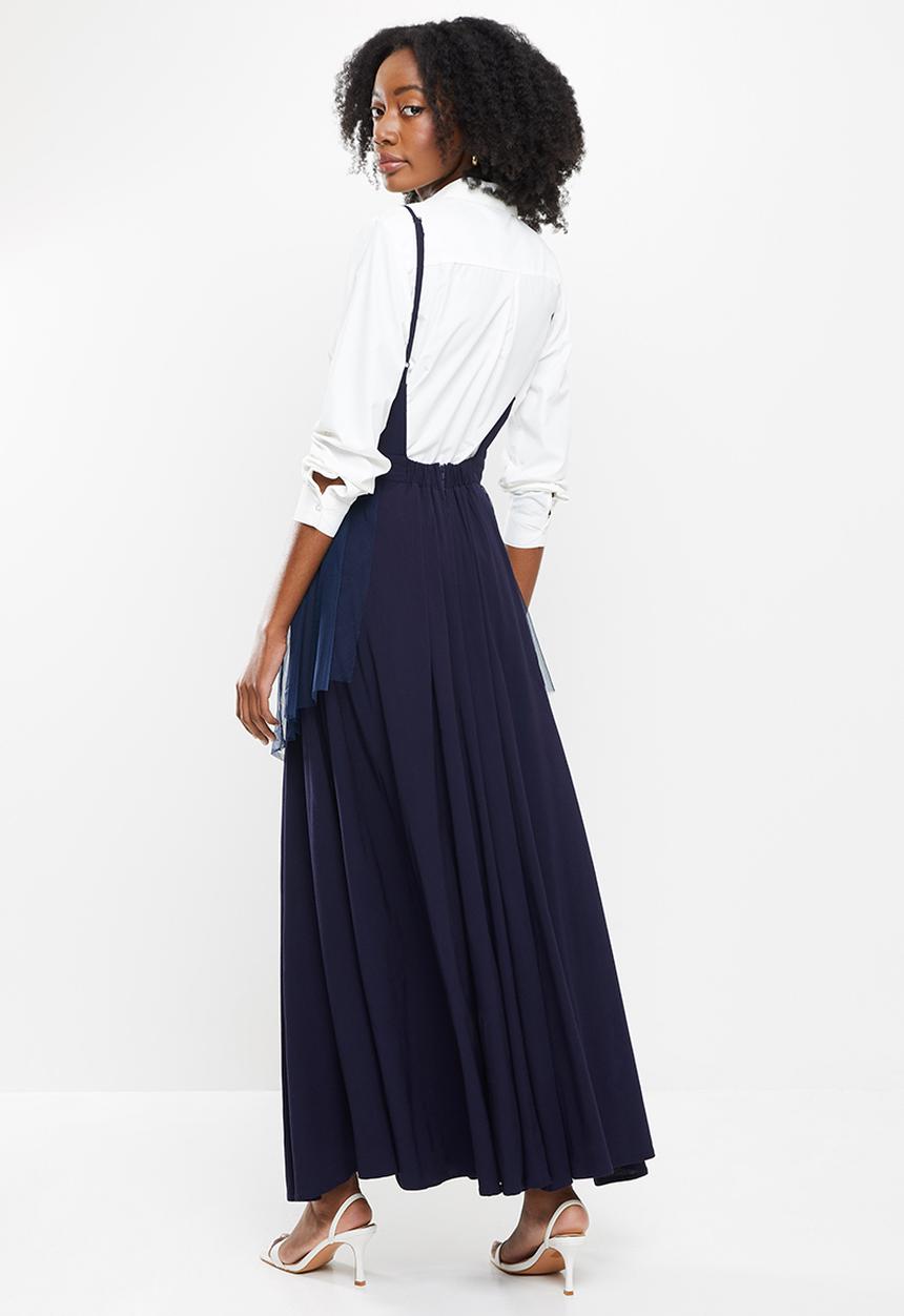 AMANDA LAIRD CHERRY - Gugulethu skirt - navy