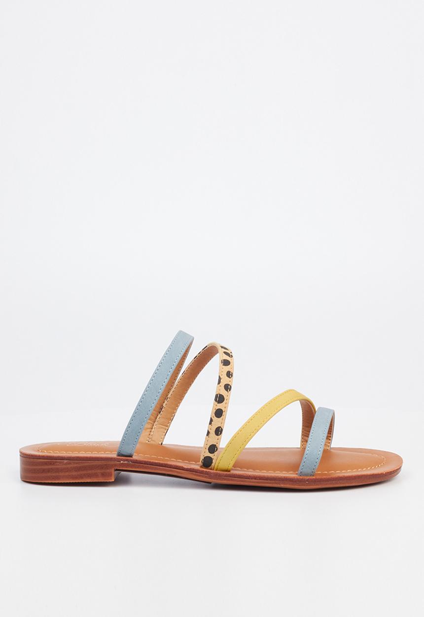 Miss Black - Sicily10 sandal - blue combo