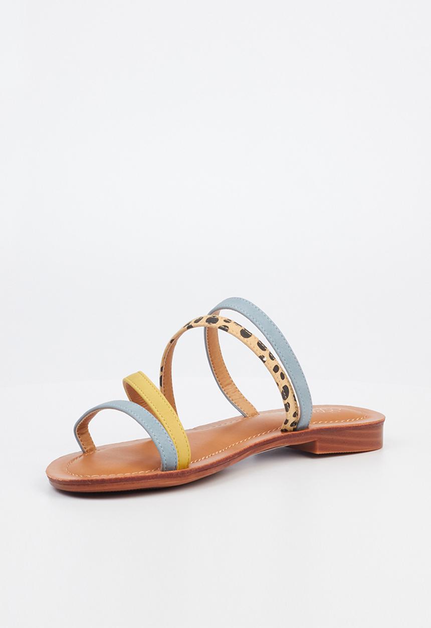 Miss Black - Sicily10 sandal - blue combo