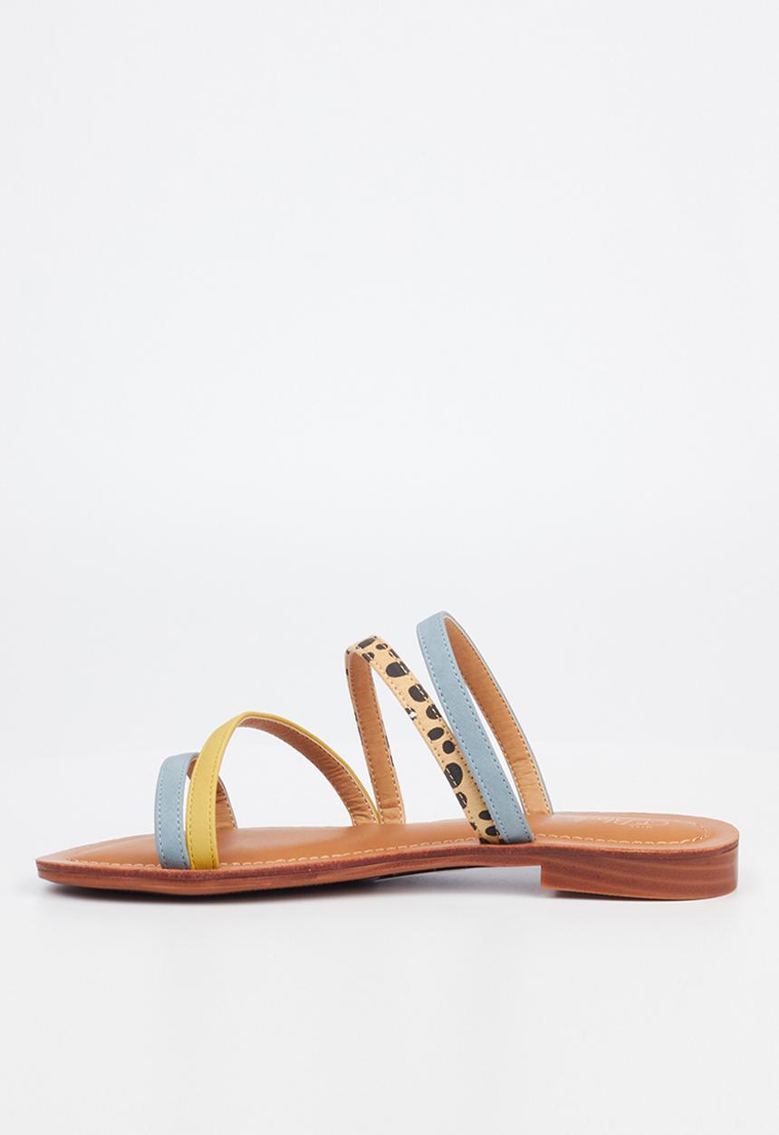 Miss Black - Sicily10 sandal - blue combo