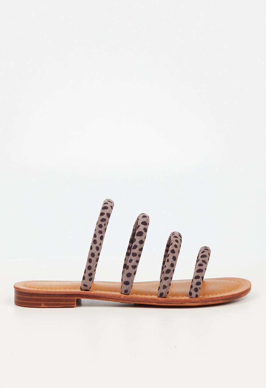 Miss Black - Sicily15 sandal - grey combo