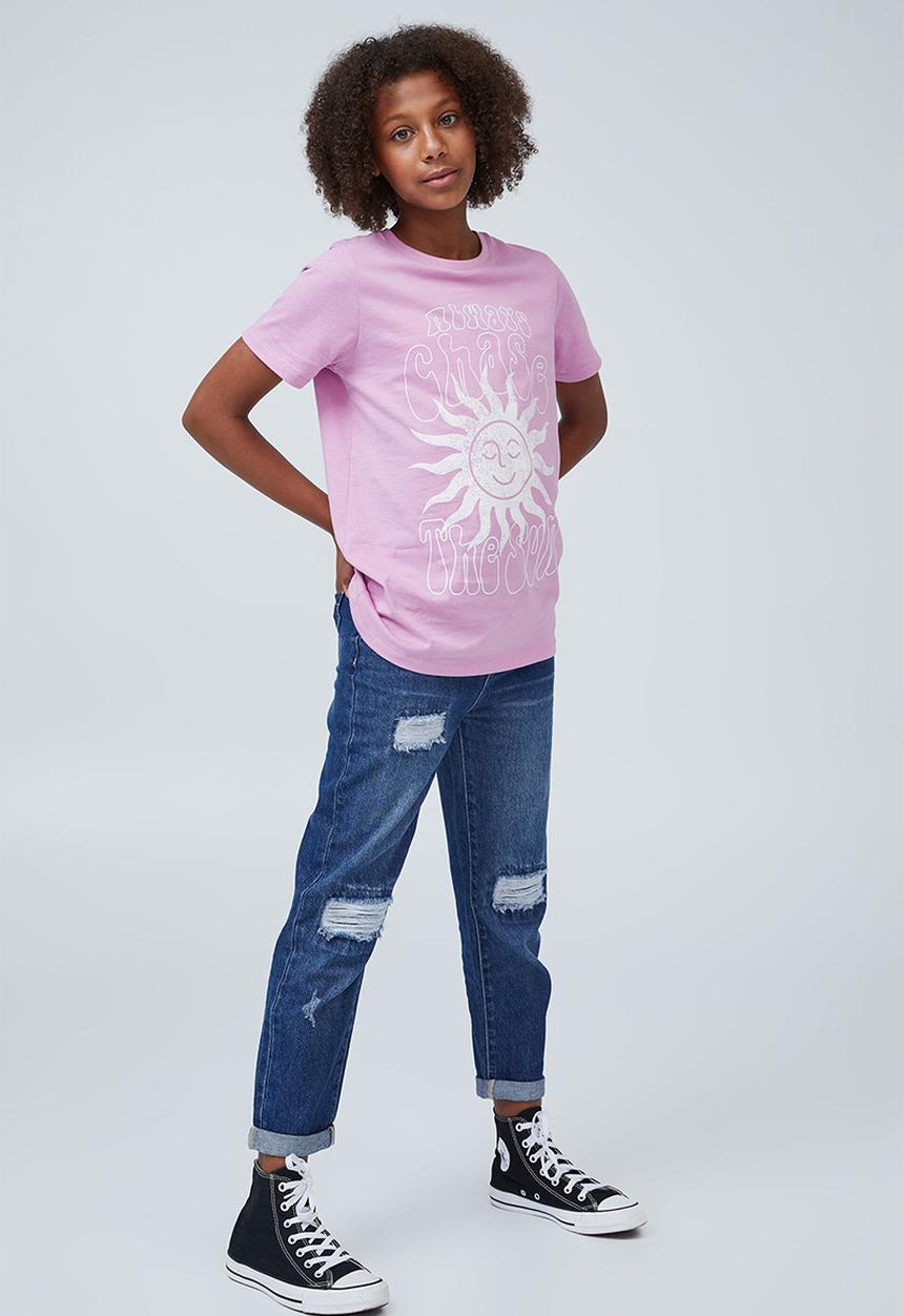 Cotton On - Ivy mom jean - midnight wash