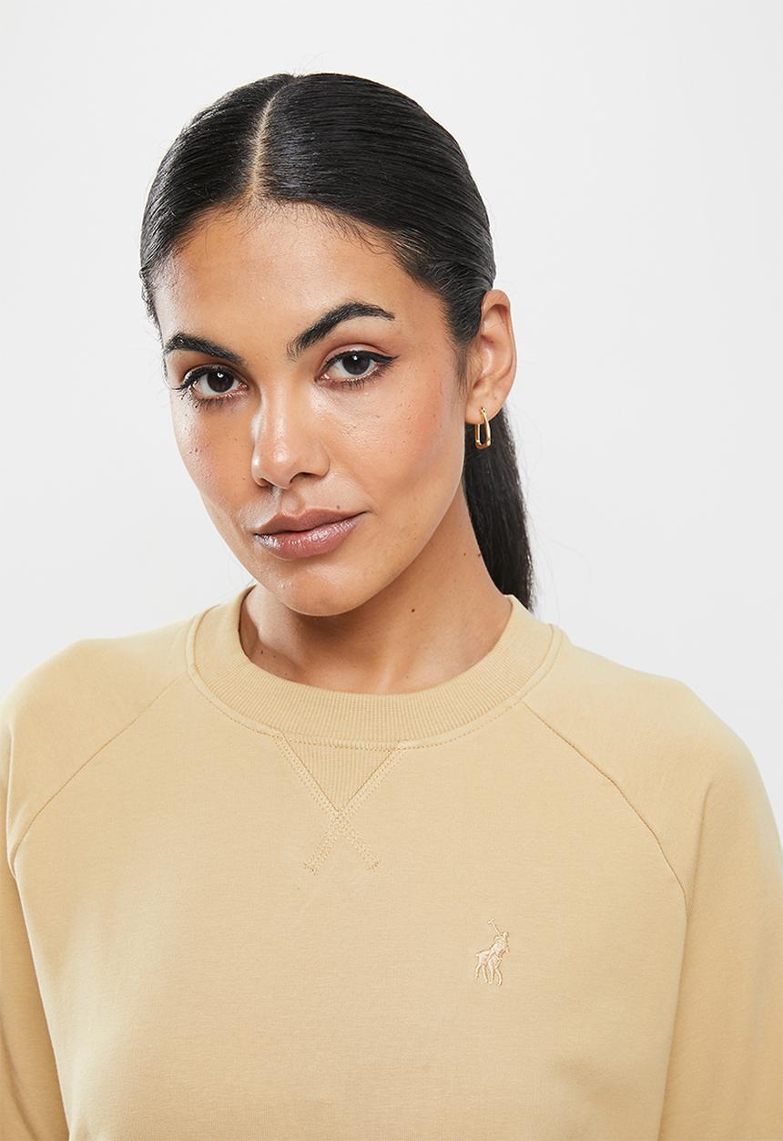 POLO - Denver long sleeve raglan track top - camel