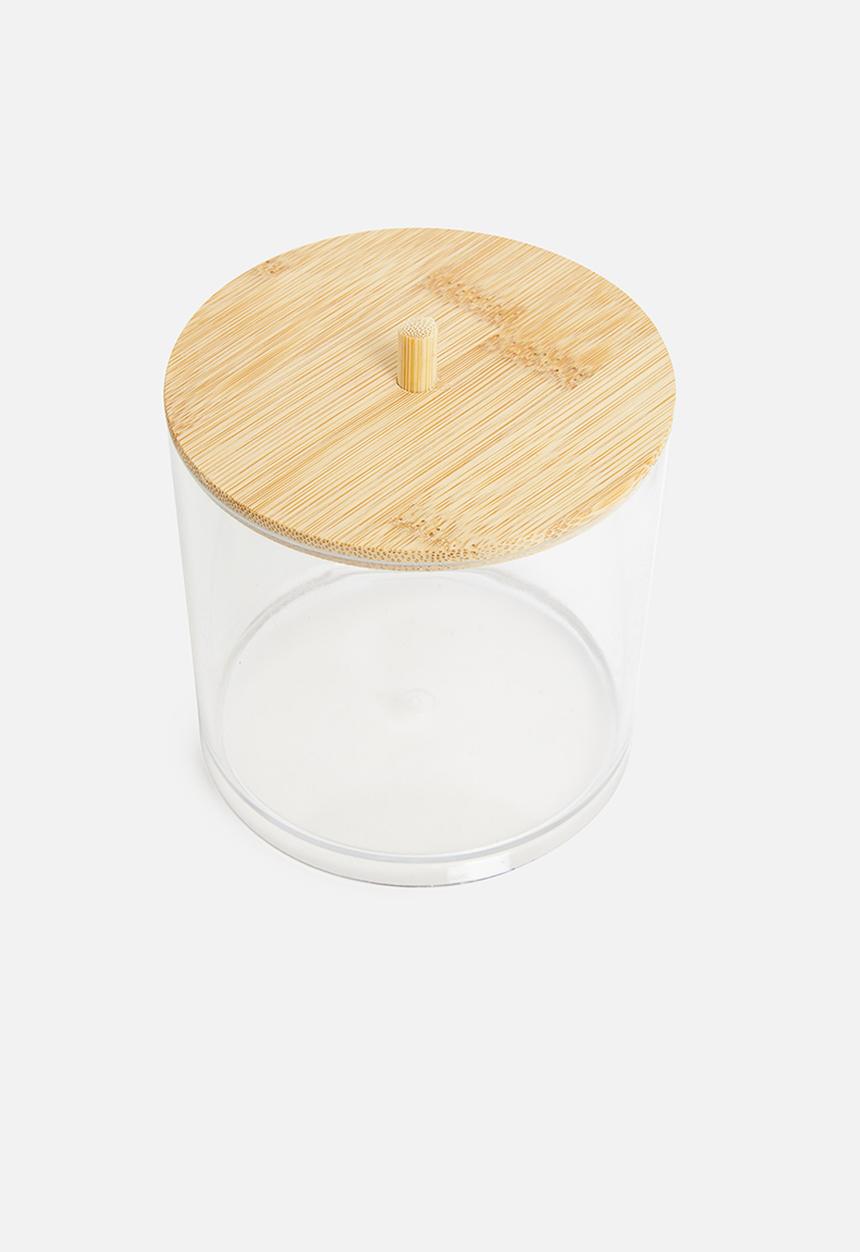 Bathroom Solutions - Round makeup organiser- clear