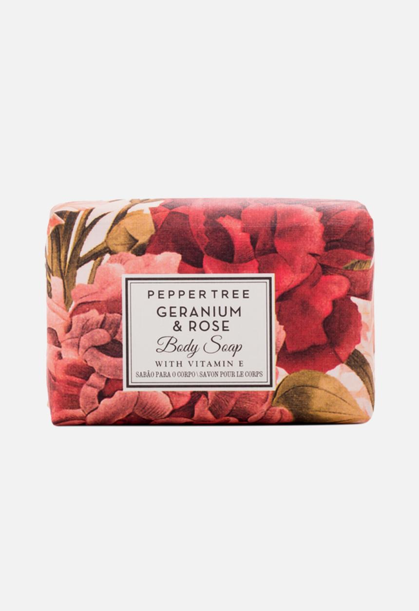 PEPPER TREE - Geranium & Rose Soap