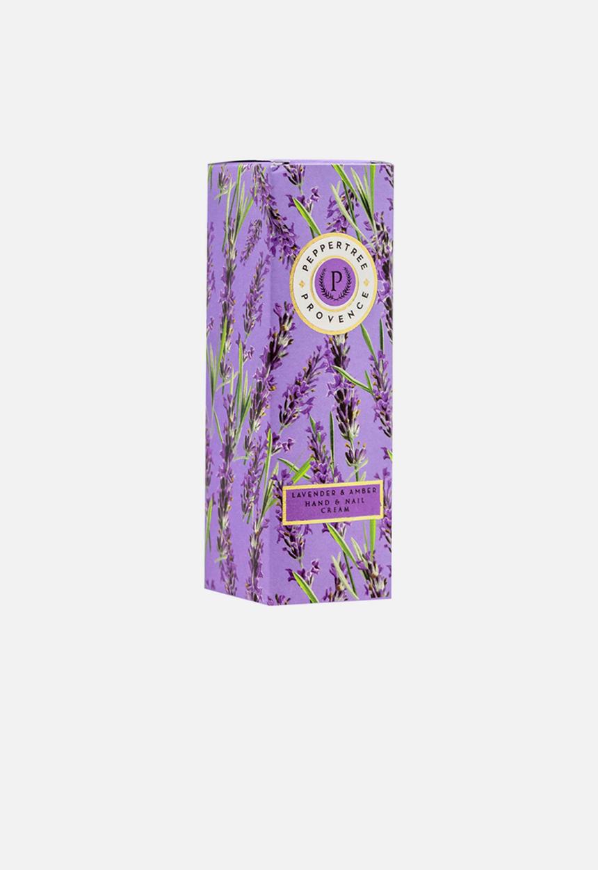 PEPPER TREE - Provence Lavender & Amber Hand & Nail Cream