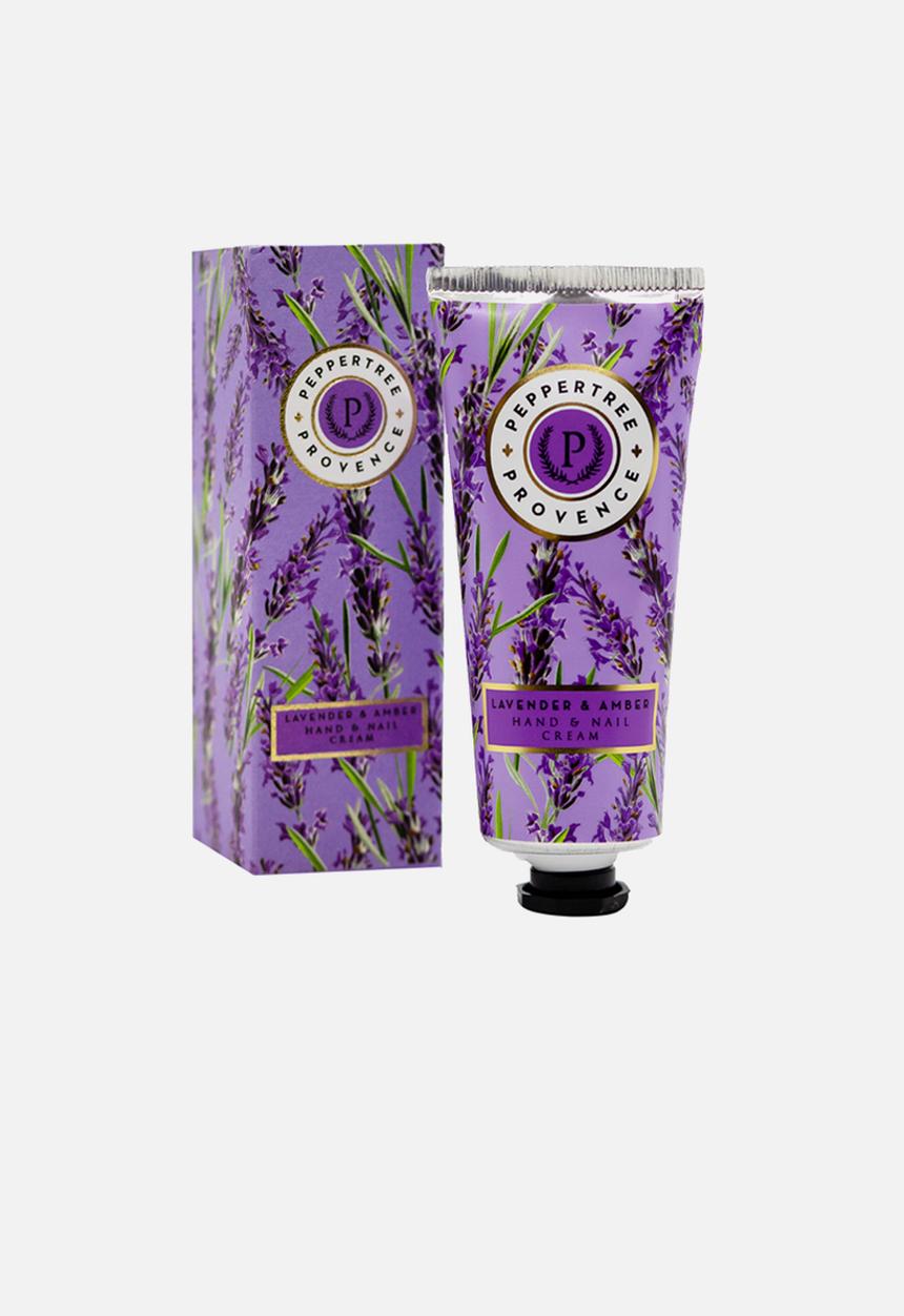 PEPPER TREE - Provence Lavender & Amber Hand & Nail Cream