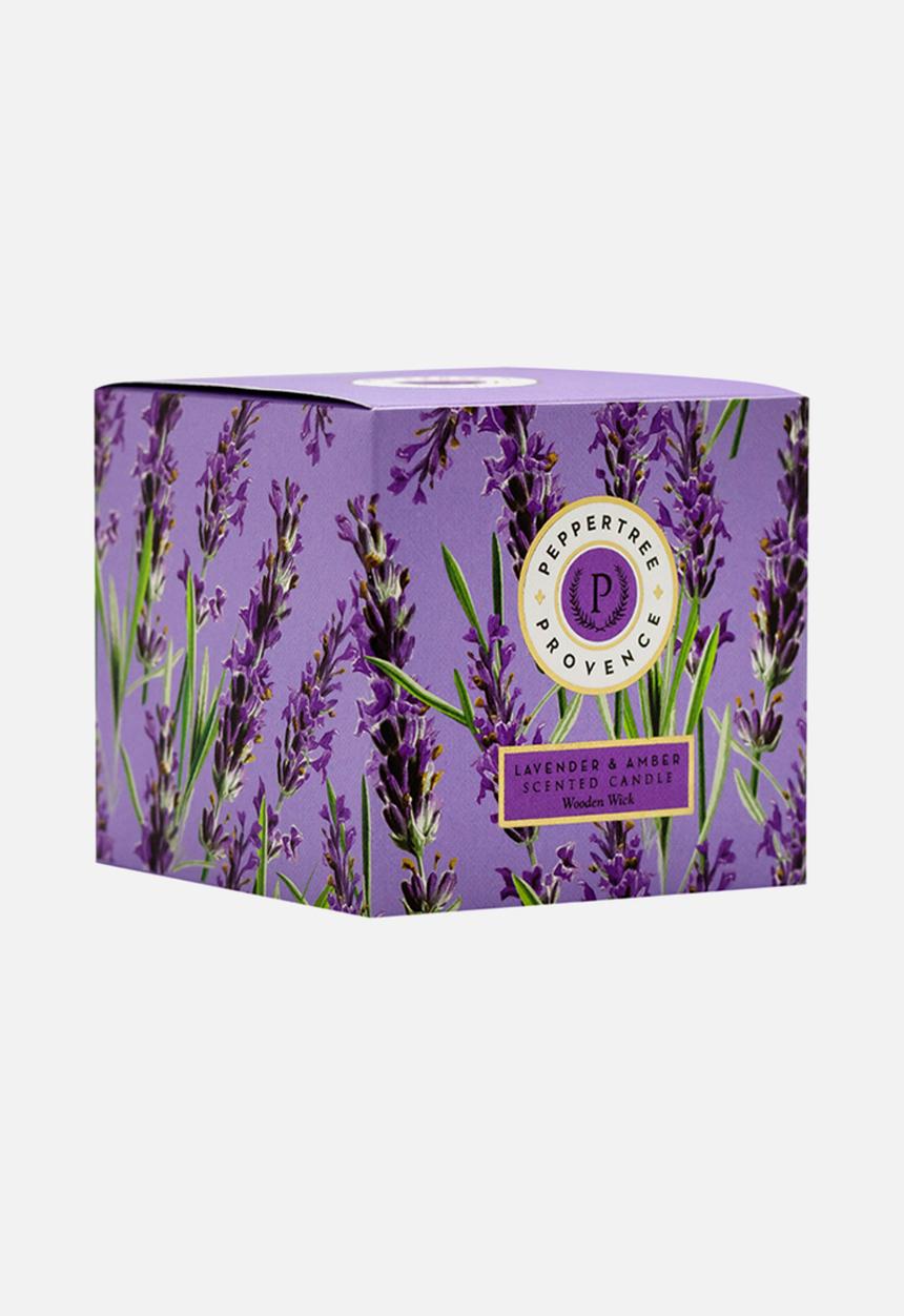 PEPPER TREE - Provence Lavender & Amber Candle