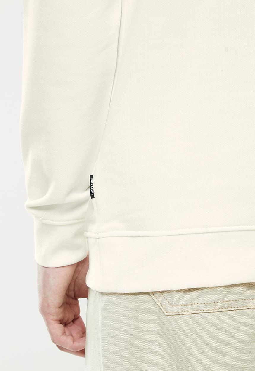 Only & Sons - Onsdylan reg collegiate print sweat - white