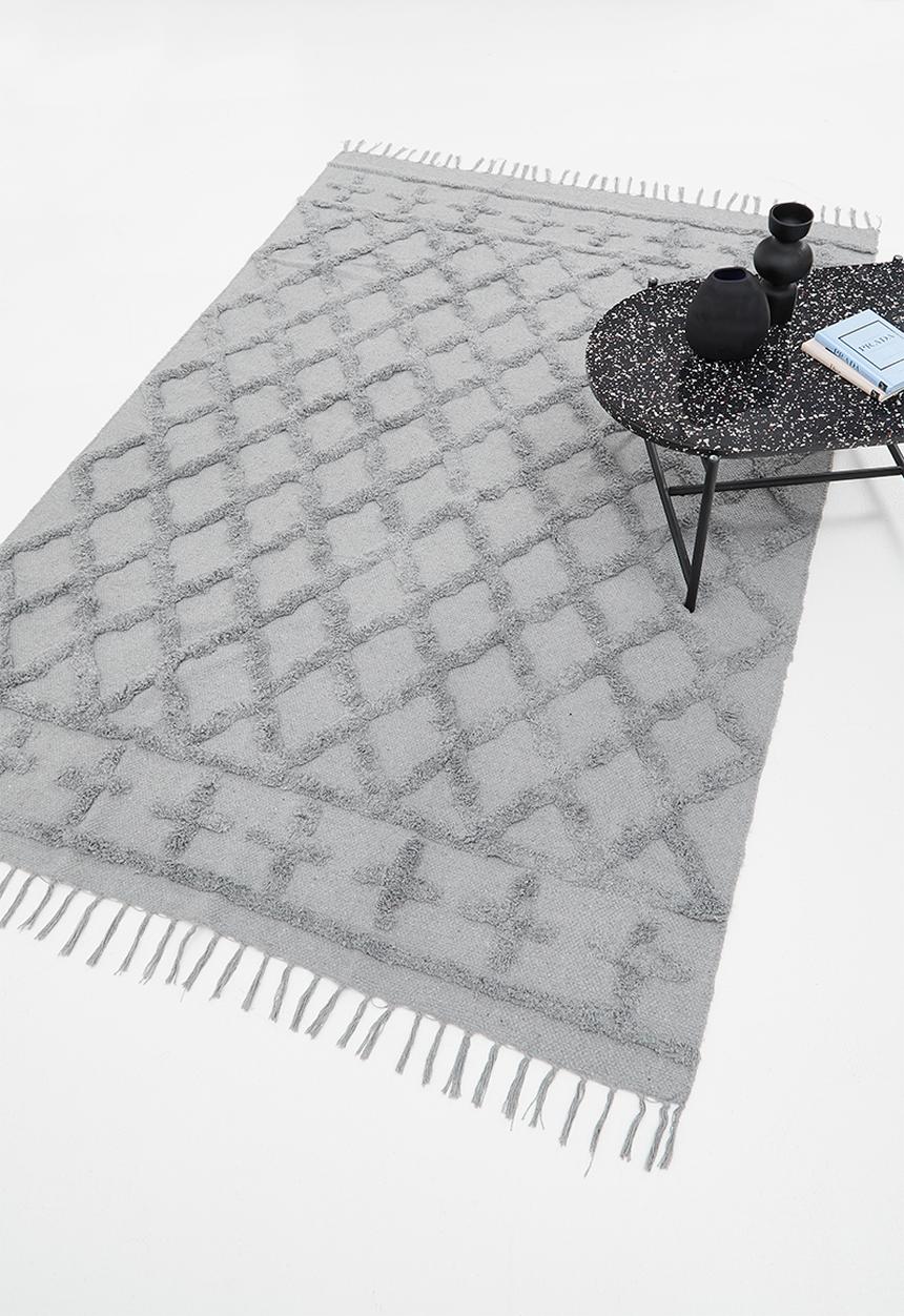 Sixth Floor - Shia tufted rug - grey