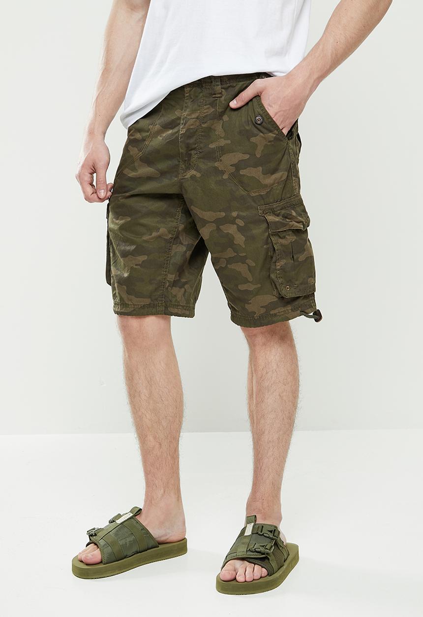 Brave Soul - Msrt-georgecamok shorts - khaki