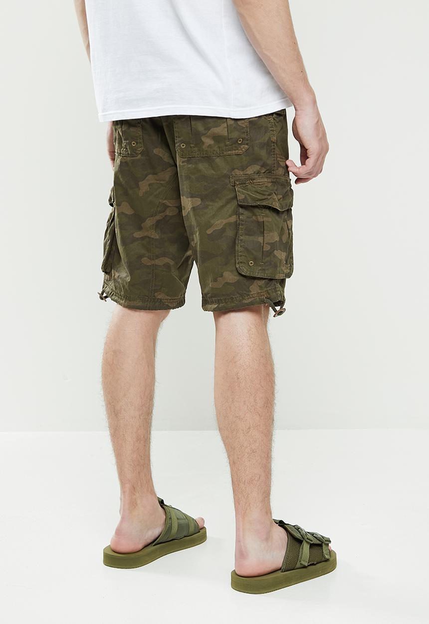 Brave Soul - Msrt-georgecamok shorts - khaki